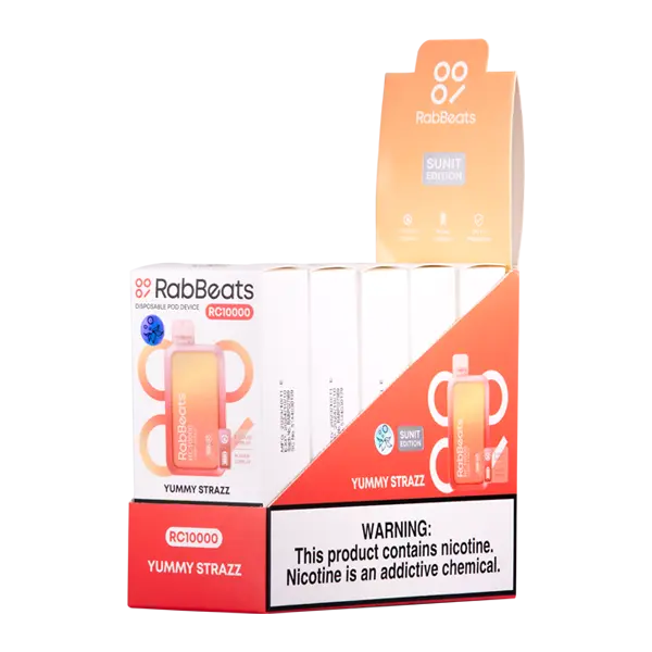 BUY 1 GET 1 FREE Yummy Strazz RabBeats RC10000 | Vape Amazon India RabBeats