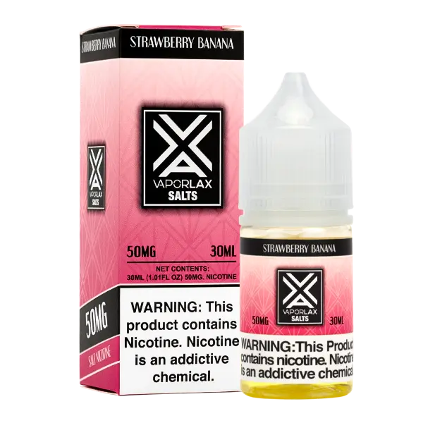 BUY 1 GET 1 FREE Strawberry Banana VaporLax Salt | Vape Amazon India