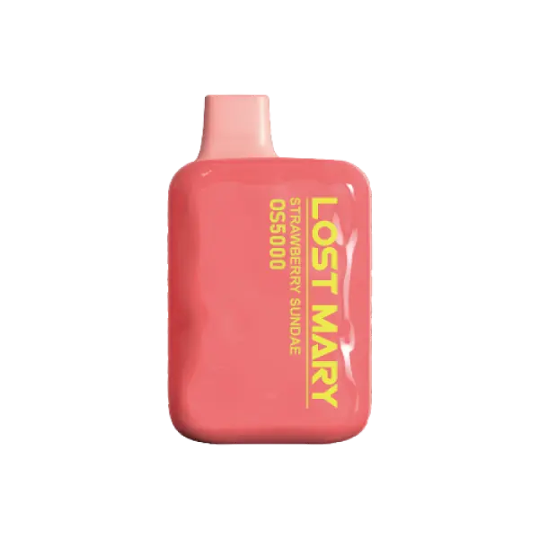 BUY 1 GET 1 FREE Strawberry Sundae Lost Mary OS5000 | Vape Amazon India