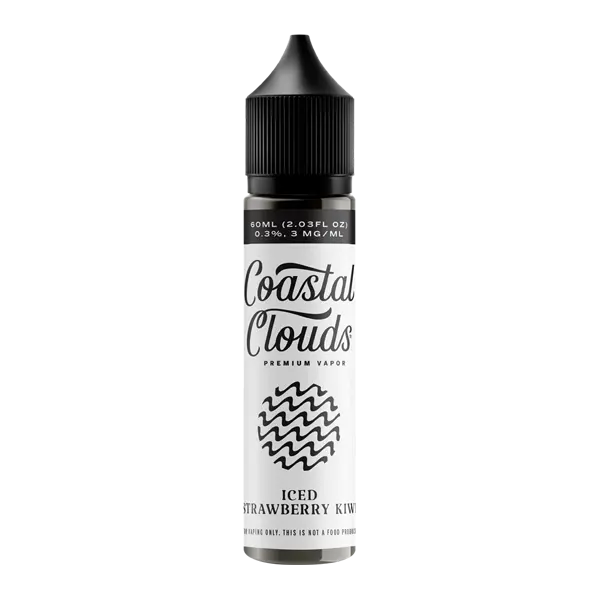 BUY 1 GET 1 FREE Strawberry Kiwi Iced Coastal Clouds E-Juice | Vape Amazon India