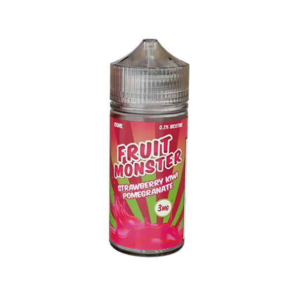 BUY 1 GET 1 FREE Strawberry Kiwi Pomegranate Fruit Monster eJuice | Vape Amazon India