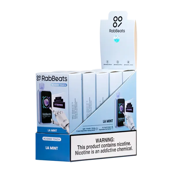 BUY 1 GET 1 FREE LA Mint RabBeats RC10000 Touch | Vape Amazon India RabBeats