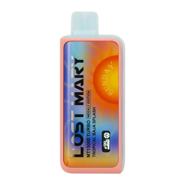 BUY 1 GET 1 FREE Tropical Baja Splash Lost Mary MT15000 Turbo (Sunday) | Vape Amazon India