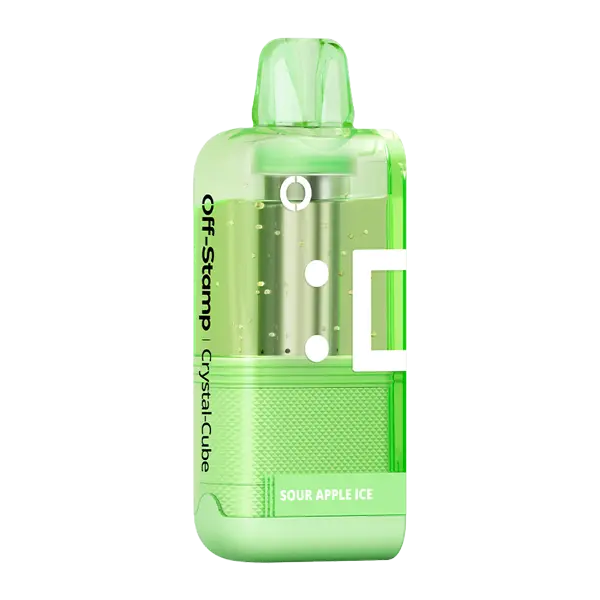 BUY 1 GET 1 FREE Sour Apple Ice Off Stamp X-Cube Disposable Crystal | Vape Amazon India