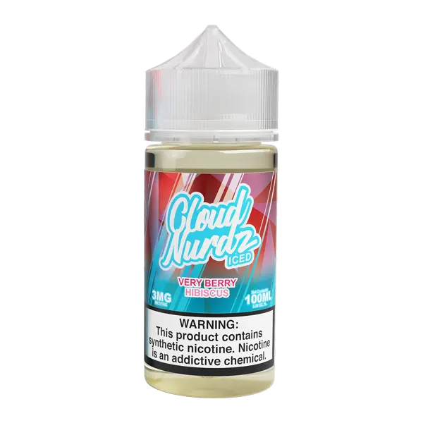 BUY 1 GET 1 FREE Very Berry Hibiscus Cloud Nurdz Iced eJuice | Vape Amazon India