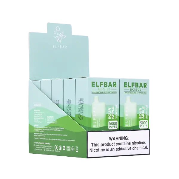 BUY 1 GET 1 FREE Sour Apple EB BC5000 | Vape Amazon India EBCREATE